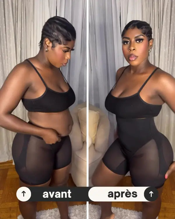 Shorty gainant ventre plat Invisible & Galbe fesses